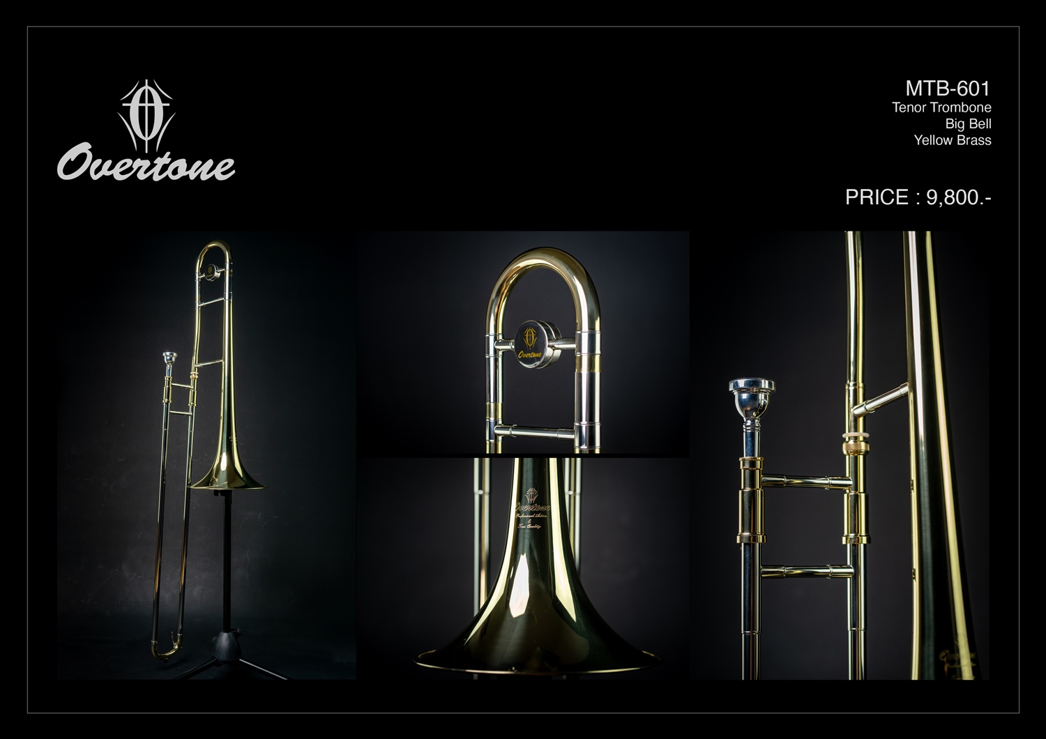 Overtone MTB-601 Tenor Trombone Big Bell